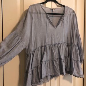 Lucky Brand Babydoll Top